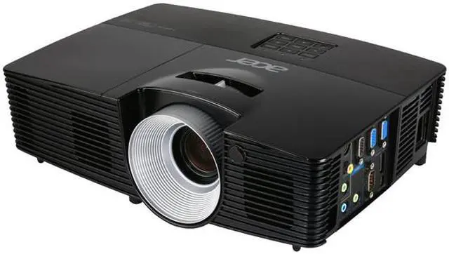 Alt view image 3 of 7 - Acer P1387W  DLP 3D Projector, 1920 x 1200, 17,000:1, 4500 ANSI Lumens, HDMI&VGA&USB Ports