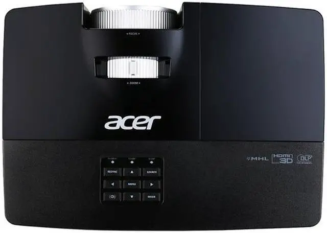 Alt view image 5 of 7 - Acer P1387W  DLP 3D Projector, 1920 x 1200, 17,000:1, 4500 ANSI Lumens, HDMI&VGA&USB Ports