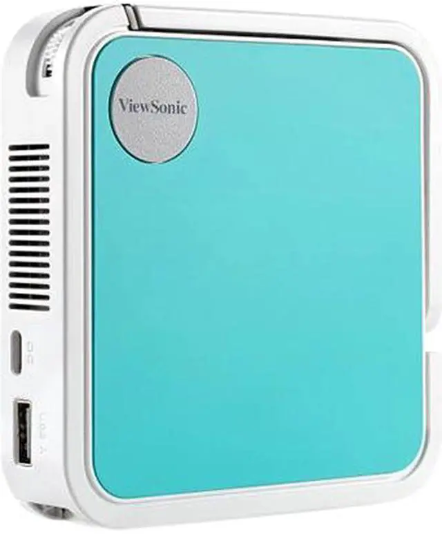 Alt view image 2 of 9 - ViewSonic M1 mini Plus Smart LED Pocket Cinema Projector with JBL Speaker, Built-In Battery, Wi-Fi and Bluetooth Connectivity
