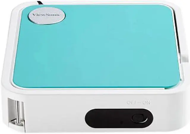 Alt view image 4 of 9 - ViewSonic M1 mini Plus Smart LED Pocket Cinema Projector with JBL Speaker, Built-In Battery, Wi-Fi and Bluetooth Connectivity