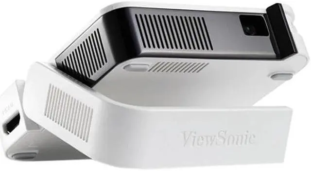 Alt view image 8 of 9 - ViewSonic M1 mini Plus Smart LED Pocket Cinema Projector with JBL Speaker, Built-In Battery, Wi-Fi and Bluetooth Connectivity