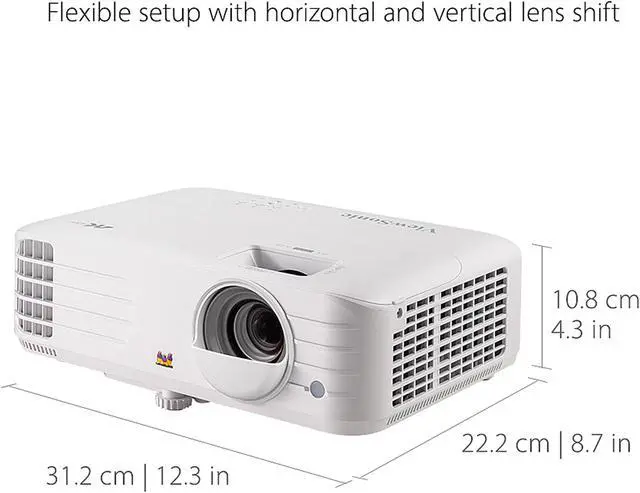 Alt view image 7 of 8 - ViewSonic PX701-4K 4K UHD 3200 Lumens 240Hz 4.2ms Home Theater Projector with HDR, Auto Keystone, Dual HDMI