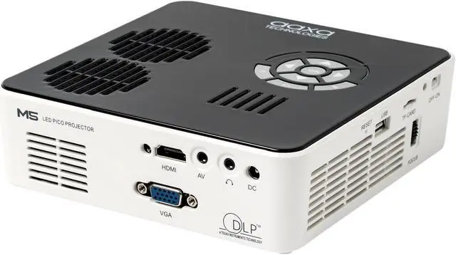 Alt view image 3 of 6 - AAXA M5 HD LED Micro Projector M5 HD LED Micro Projector