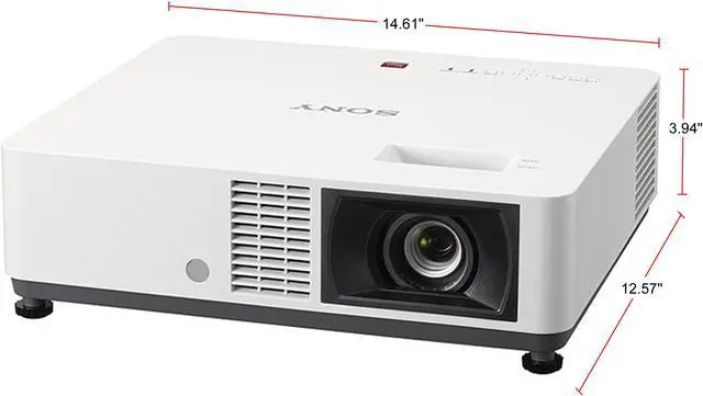 Alt view image 2 of 8 - Sony BrightEra VPL-CWZ10 5000 Lumens WXGA 1280 x 800 LCD Projector 16:10 VPLCWZ10