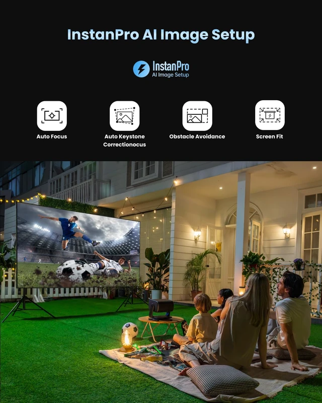 Alt view image 9 of 9 - Dangbei MP1 MAX Triple Laser Projector 4K - 3100 ISO Lumens, 110% BT.2020, Google TV with Netflix Officially, 300'' Display, 2x12W Dolby Audio DTS:X, HDR10+, Blu-ray 3D
