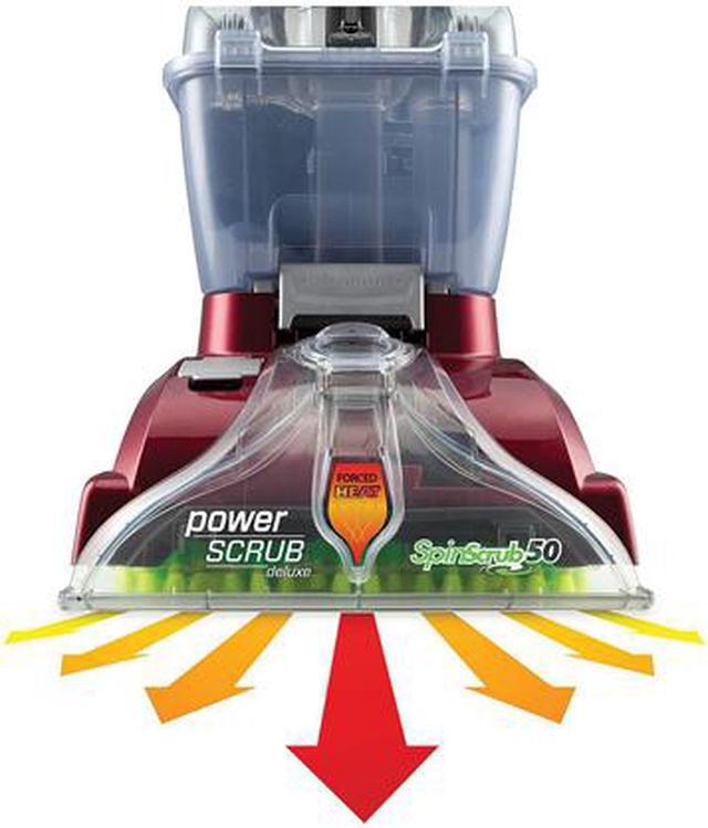 Alt view image 4 of 6 - NEW HOOVER Power Scrub Deluxe Carpet Cleaner, FH50150DM