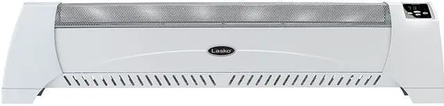 Main image of Lasko 39-3/4 In. 1500-Watt 120-Volt Portable Electric Baseboard Heater, White
