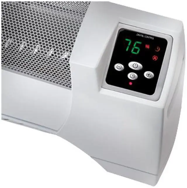 Alt view image 2 of 3 - Lasko 39-3/4 In. 1500-Watt 120-Volt Portable Electric Baseboard Heater, White