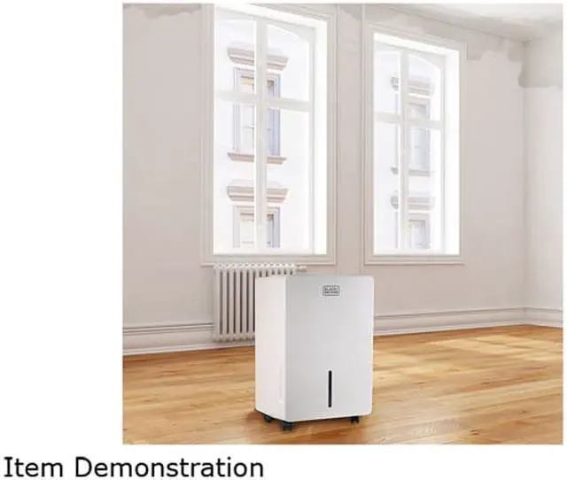 Alt view image 7 of 7 - BLACK+DECKER BDT70WT 70 Pint Portable Dehumidifier, White