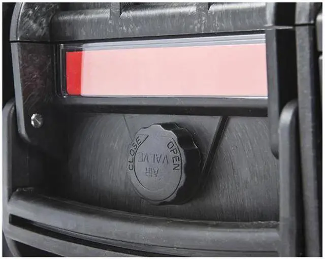 Alt view image 6 of 7 - Monoprice Weatherproof Hard Case - 13in x 12in x 6in With Customizable Foam, IP67, Shockproof, Customizable Name Plate