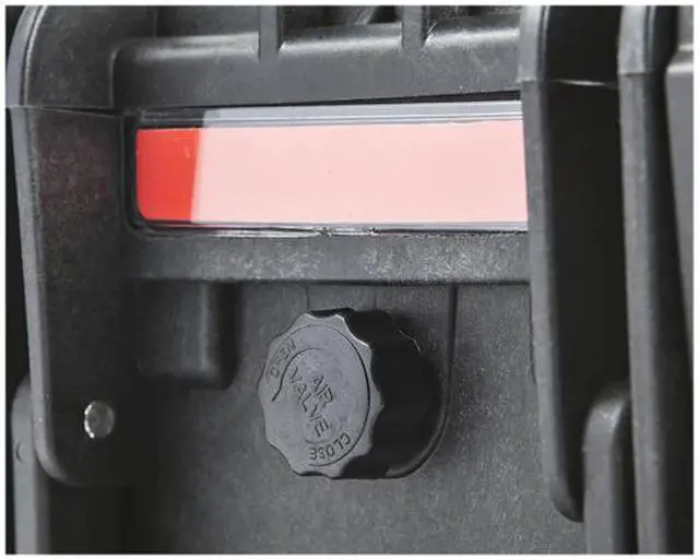 Alt view image 6 of 6 - Monoprice Weatherproof / Shockproof Hard Case - Black IP67 level dust and water protection up to 1 meter depth with Customizable Foam, 8 x 7 x 6 in, 2.9 Liter (112679)