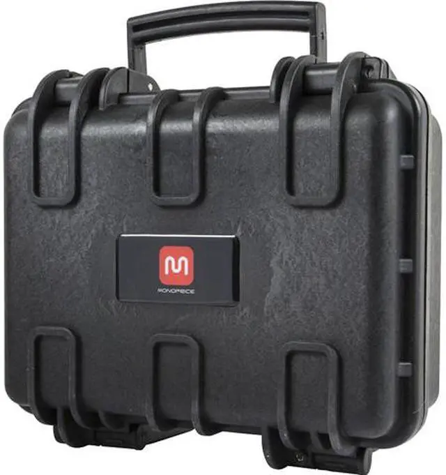 Main image of Monoprice Weatherproof Hard Case - 12in x 10in x 6in With Customizable Foam, Fits HUBSAN Quadcopter Drones
