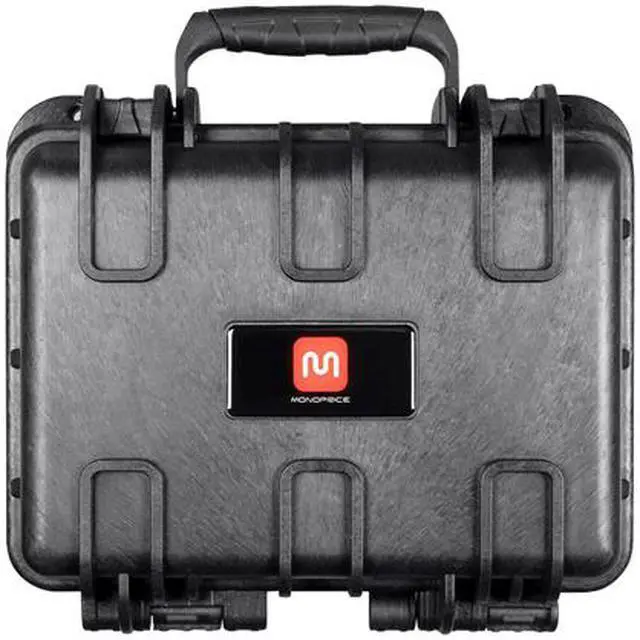 Alt view image 2 of 7 - Monoprice Weatherproof Hard Case - 12in x 10in x 6in With Customizable Foam, Fits HUBSAN Quadcopter Drones