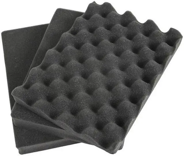 Alt view image 3 of 7 - Monoprice Weatherproof Hard Case - 12in x 10in x 6in With Customizable Foam, Fits HUBSAN Quadcopter Drones