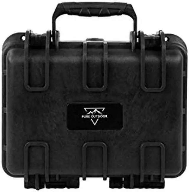 Alt view image 6 of 7 - Monoprice Weatherproof Hard Case - 12in x 10in x 6in With Customizable Foam, Fits HUBSAN Quadcopter Drones