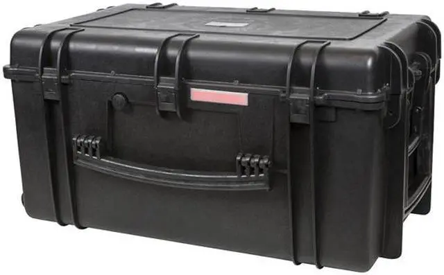 Alt view image 5 of 6 - Monoprice Weatherproof Hard Case with Wheels and Customizable Foam, 33" x 22" x 17"