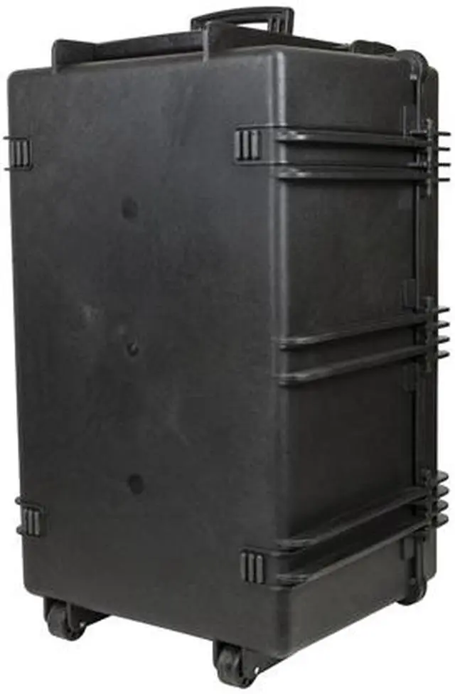 Alt view image 4 of 6 - Monoprice Weatherproof Hard Case with Wheels and Customizable Foam, 33" x 22" x 17"