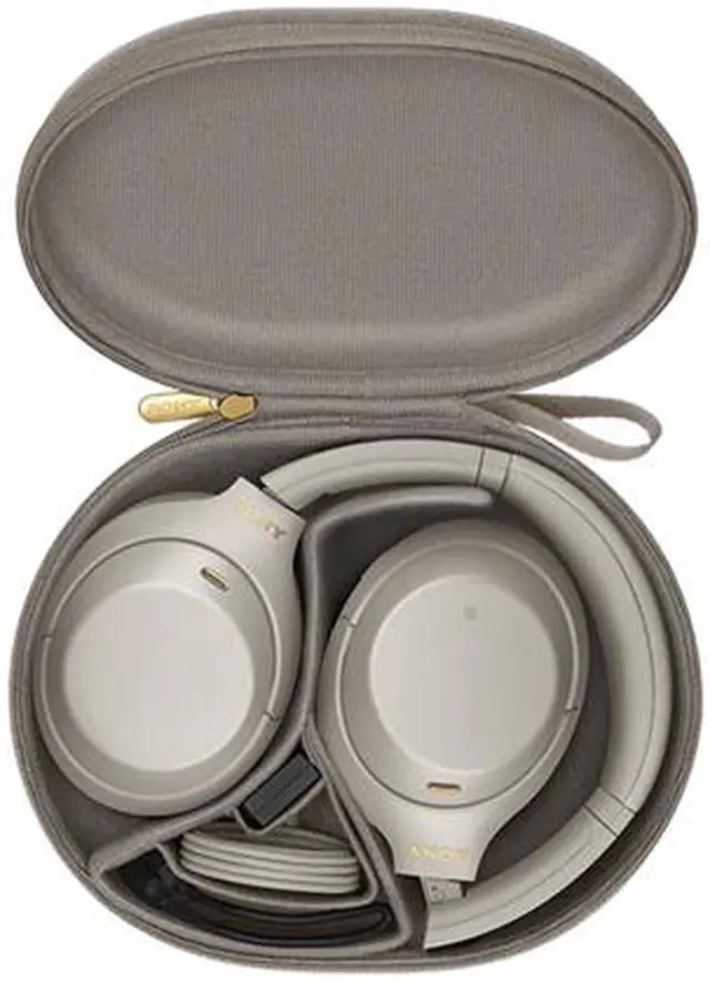 Alt view image 6 of 7 - Sony WH-1000XM4 Wireless Industry Leading Noise Canceling Overhead Headphones with Mic for Phone-Call and Alexa Voice Control, Silver