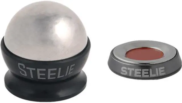 Main image of Nite Ize Black, Silver Steelie Magnetic Phone Mount Kit STCK-11-R8