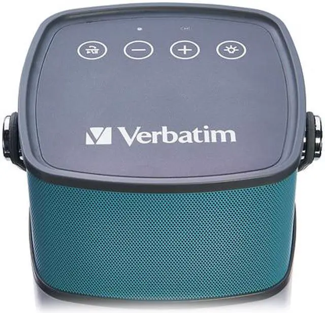 Alt view image 3 of 6 - Verbatim 98594 2-In-1 Water Resistant Speaker Lantern - Speaker - For Portable Use - Wireless - Usb - Sea Glass