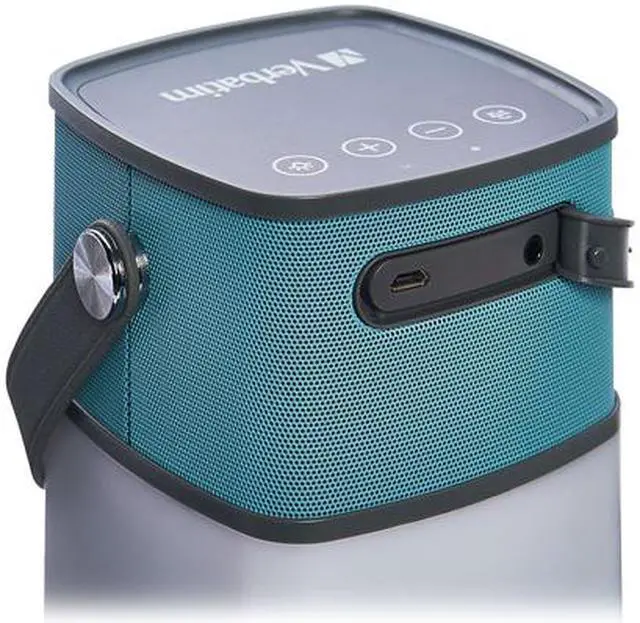 Alt view image 4 of 6 - Verbatim 98594 2-In-1 Water Resistant Speaker Lantern - Speaker - For Portable Use - Wireless - Usb - Sea Glass