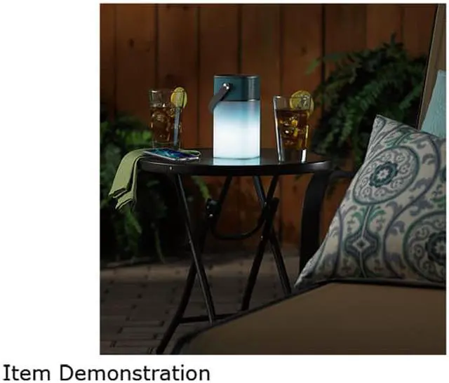 Alt view image 6 of 6 - Verbatim 98594 2-In-1 Water Resistant Speaker Lantern - Speaker - For Portable Use - Wireless - Usb - Sea Glass