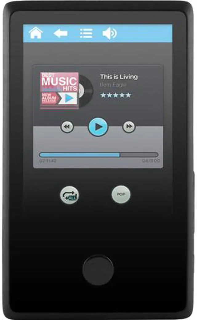 Main image of Ematic Em318vid 8 Gb Black Flash Portable Media Player
