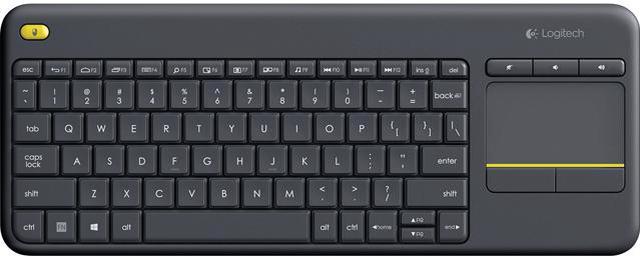 Logitech Plus Wireless Touch - French (920-007121) Keyboards - Newegg.ca