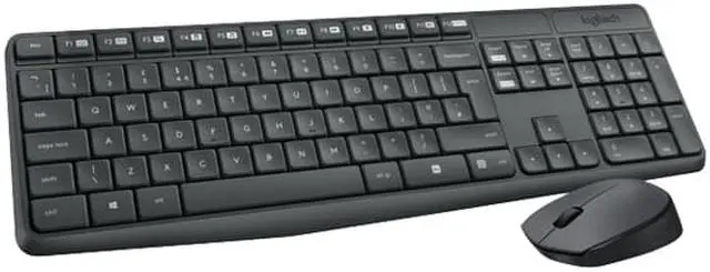Alt view image 3 of 5 - Logitech MK235 WRLS KEYBOARD