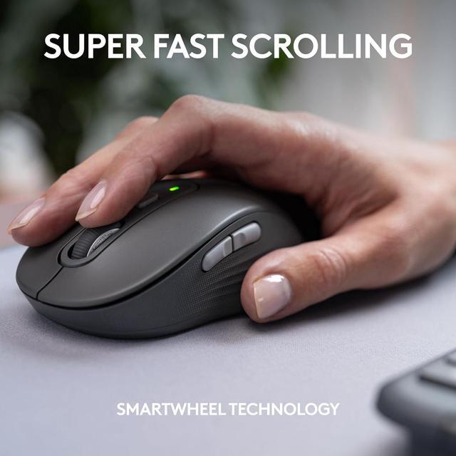 Alt view image 5 of 11 - Logitech Signature Slim MK955 for Business Wireless Keyboard and Mouse Combo