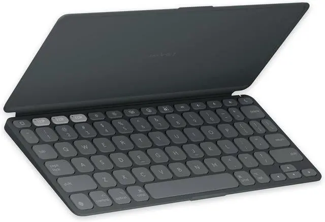 Main image of Logitech Keys-To-Go 2 for iPad, Ultra-Slim Bluetooth Scissor-Switch Portable Wireless Keyboard With Built-in Protective Cover, 3-Year Battery Life, Easy-Switch for iPad, iPhone, Mac, Graphite