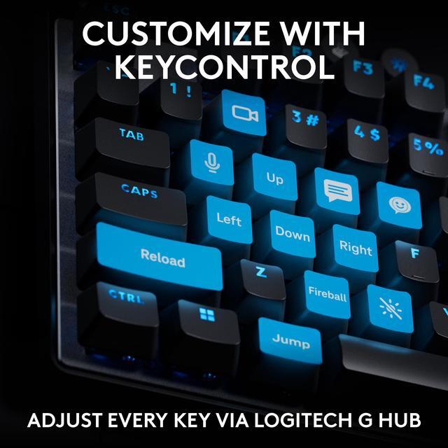 Alt view image 5 of 9 - Logitech G PRO X TKL RAPID Tenkeyless Wired Gaming Keyboard With Magnetic Analog Switches, Rapid Trigger Mode, Adjustable Actuation, and Customizable RGB Lighting, Black - Cable Connectivity - USB Typ