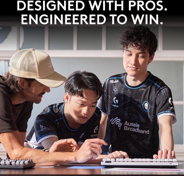 Alt view image 8 of 9 - Logitech G PRO X TKL RAPID Tenkeyless Wired Gaming Keyboard With Magnetic Analog Switches, Rapid Trigger Mode, Adjustable Actuation, and Customizable RGB Lighting, Black - Cable Connectivity - USB Typ