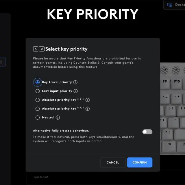 Alt view image 9 of 9 - Logitech G PRO X TKL RAPID Tenkeyless Wired Gaming Keyboard With Magnetic Analog Switches, Rapid Trigger Mode, Adjustable Actuation, and Customizable RGB Lighting, Off-white - Cable Connectivity - USB