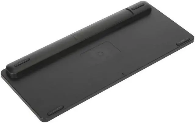 Alt view image 4 of 5 - Targus Compact Multi-Device Bluetooth Antimicrobial Keyboard - Wireless Connectivity - Bluetooth - Tablet, Smartphone, Notebook - PC, Mac - AAA Battery Size Supported - Black - AKB862US