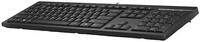 Alt view image 3 of 6 - HP 125 Wired USB Keyboard 266C9UTABA