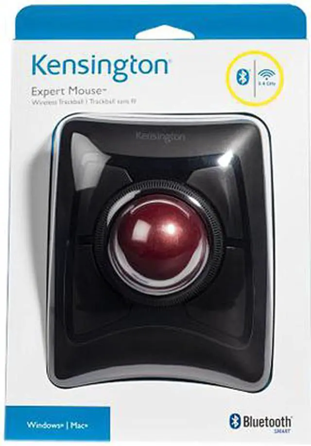 Alt view image 12 of 12 - Kensington K72359 Expert Wireless Trackball Mouse