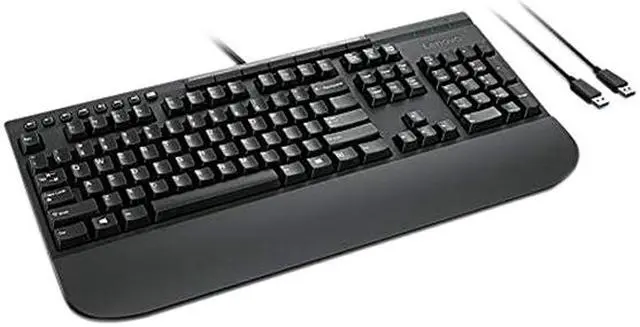 Alt view image 7 of 9 - Lenovo Enhanced Performance USB Keyboard Gen II (US English)