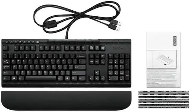 Alt view image 8 of 9 - Lenovo Enhanced Performance USB Keyboard Gen II (US English)