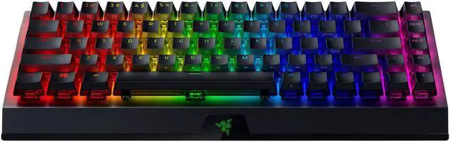 Alt view image 3 of 4 - Razer BlackWidow V3 Mini HyperSpeed Phantom Edition Green Switch US Layout
