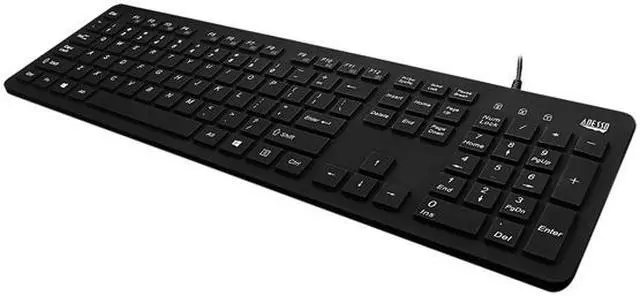 Alt view image 2 of 8 - Adesso Antimicrobial Waterproof Desktop Keyboard Keyboard