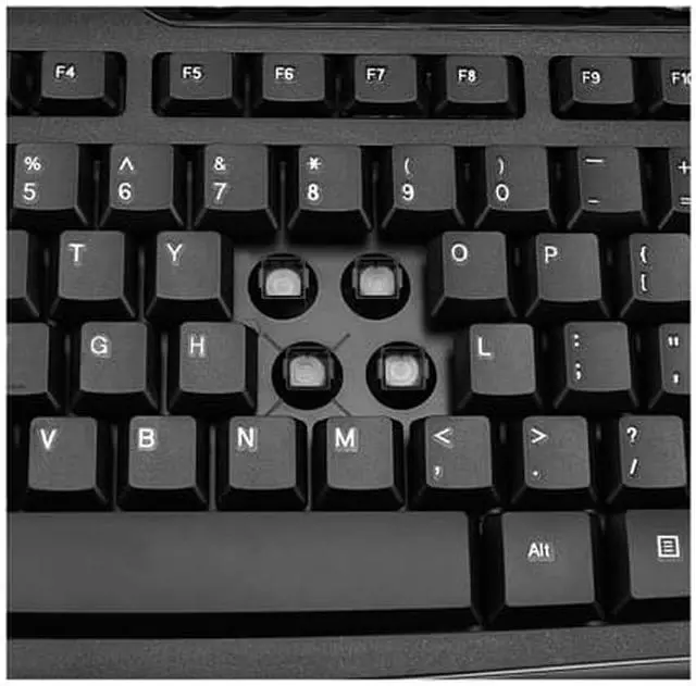 Alt view image 9 of 10 - ADESSO USB EASYTOUCH DESKTOP MULTIMEDIA KEYBOARD AND MOUSE COMBO.  THE STYLISH F