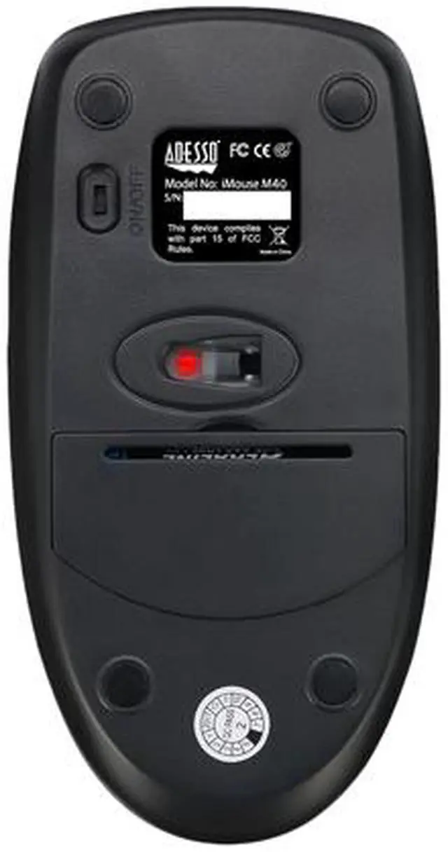 Alt view image 8 of 9 - ADESSO WKB-1330CB ADESSO 2.4GHZ WIRELESS EASYTOUCH DESKTOP MULTIMEDIA KEYBOARD AND MOUSE COMBO.