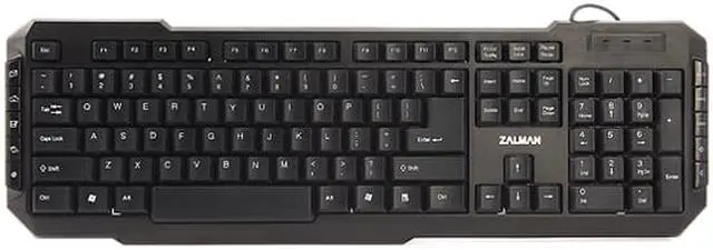 Alt view image 3 of 8 - Zalman ZM-K200M USB Keyboard