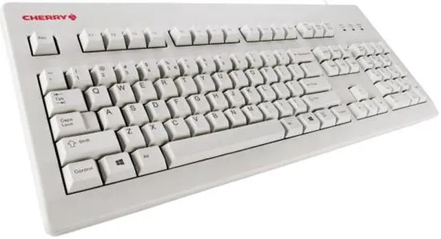 Alt view image 2 of 2 - Cherry - G80-3494LWCEU-0 - CHERRY MX BOARD SILENT Keyboard - Cable Connectivity - USB Interface - 104 Key - English