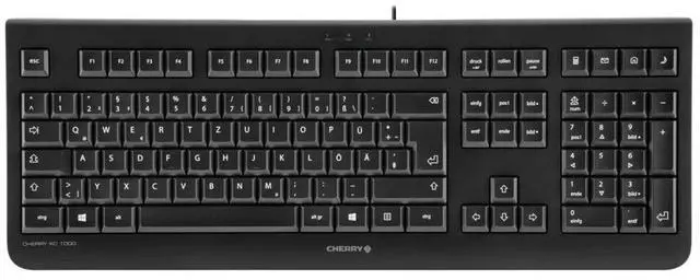 Main image of Cherry JK-0800FR-2 105 Plus 4 Cherry KC 1000 Black French USB keyboard