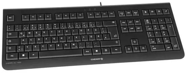 Alt view image 3 of 4 - Cherry JK-0800FR-2 105 Plus 4 Cherry KC 1000 Black French USB keyboard