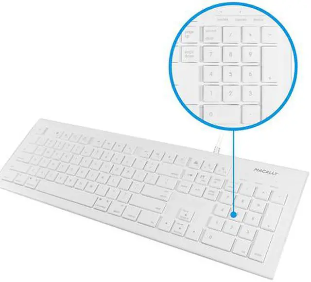 Alt view image 5 of 8 - Macally Keyboard & Mouse