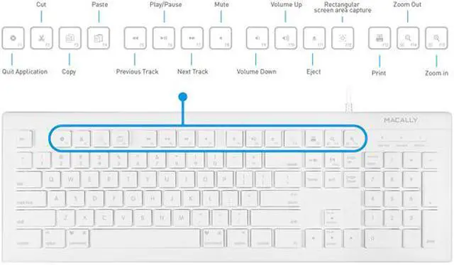 Alt view image 6 of 8 - Macally Keyboard & Mouse