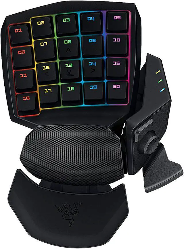 Main image of Razer Orbweaver Chroma: Green Mechanical Switch Gaming Keyboard with 30 Programmable Keys - RZ07-01440100-R3U1